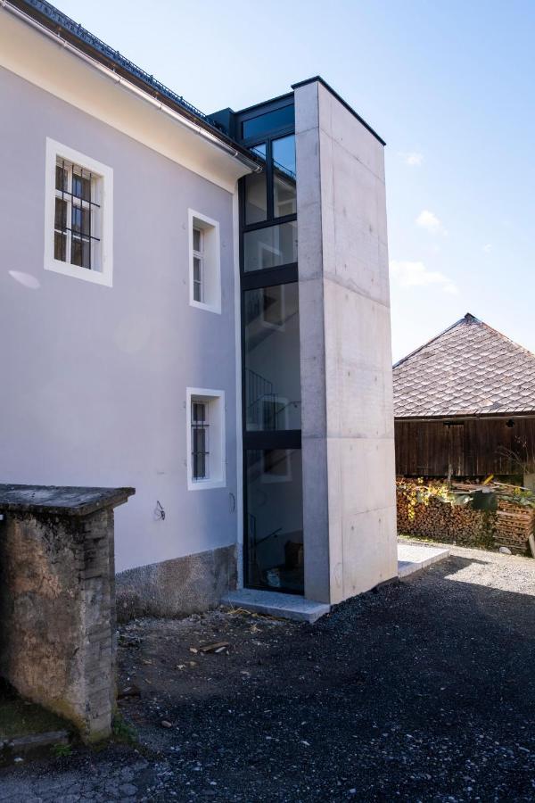 Ferienwohnung Alter Pfarrhof Egg Hermagor-Pressegger See Exterior foto