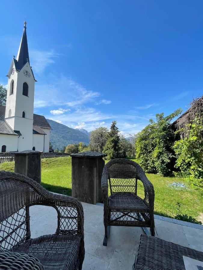 Ferienwohnung Alter Pfarrhof Egg Hermagor-Pressegger See Exterior foto